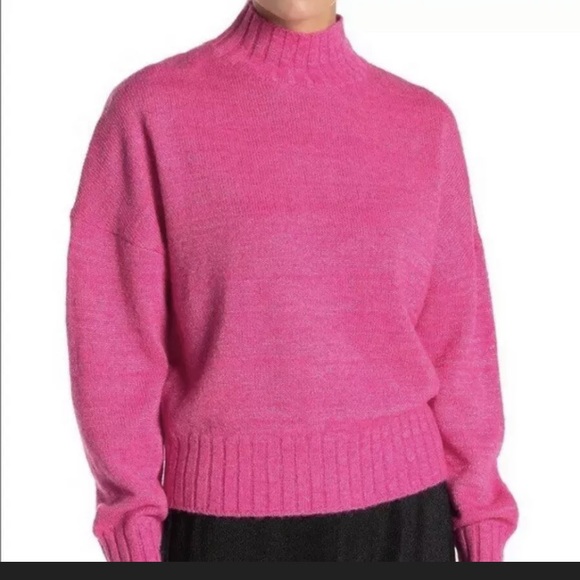 NSR Mock Neck Pullover Sweater Q20 - Picture 2 of 4